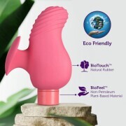 Gaia Eco Love Vibrator - Coral - Image 3
