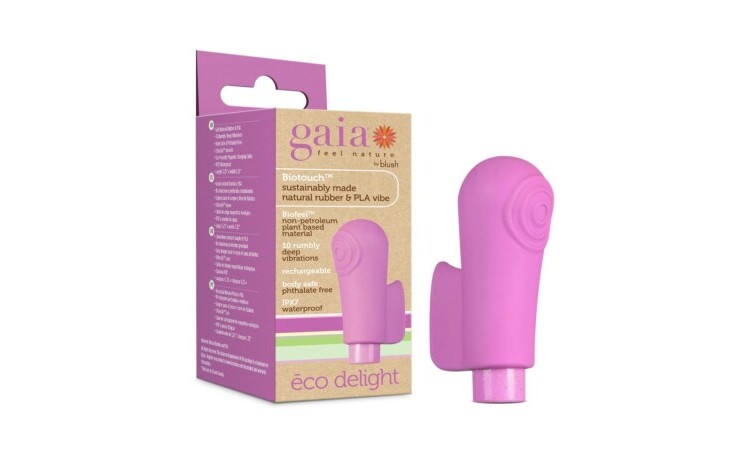 Gaia Eco Delight Vibrator - Purple - Image 8