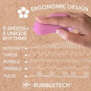 Gaia Eco Delight Vibrator - Purple - Image 5