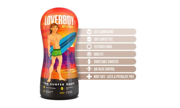 Loverboy - The Surfer Dude Masturbator - Beige - Image 4