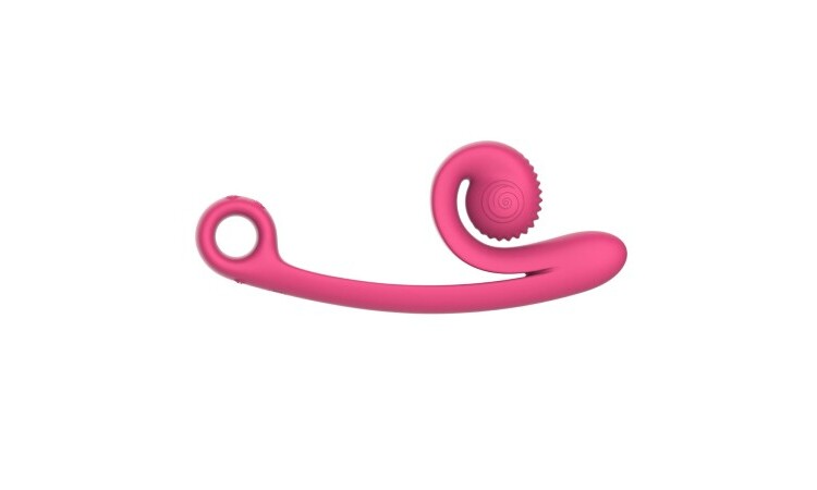 Snail Vibe Curve Duo Vibrator - Pink - Image 1