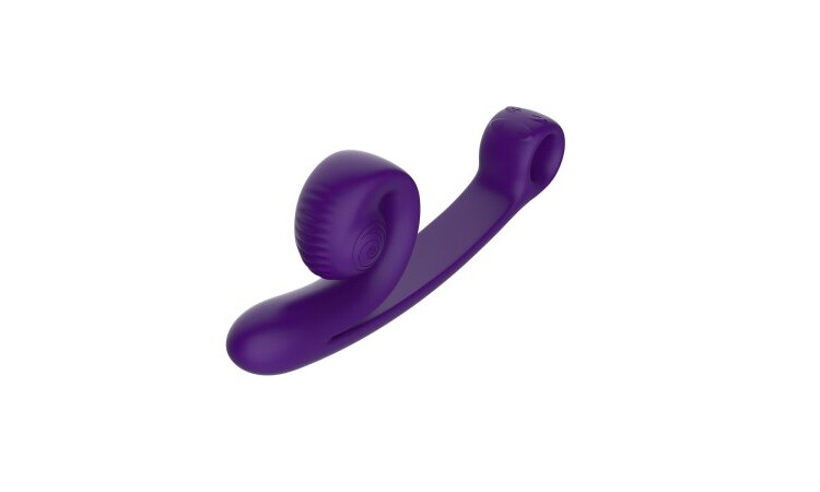 Snail Vibe Curve Duo Vibrator - Purple - Image 3