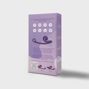 Snail Vibe Curve Duo Vibrator - Purple - Image 5