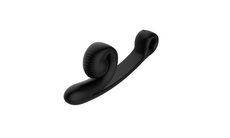 Snail Vibe Curve Duo Vibrator - Black - Image 3