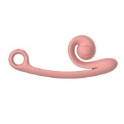Snail Vibe Curve Duo Vibrator - Peachy Pink - Image 2